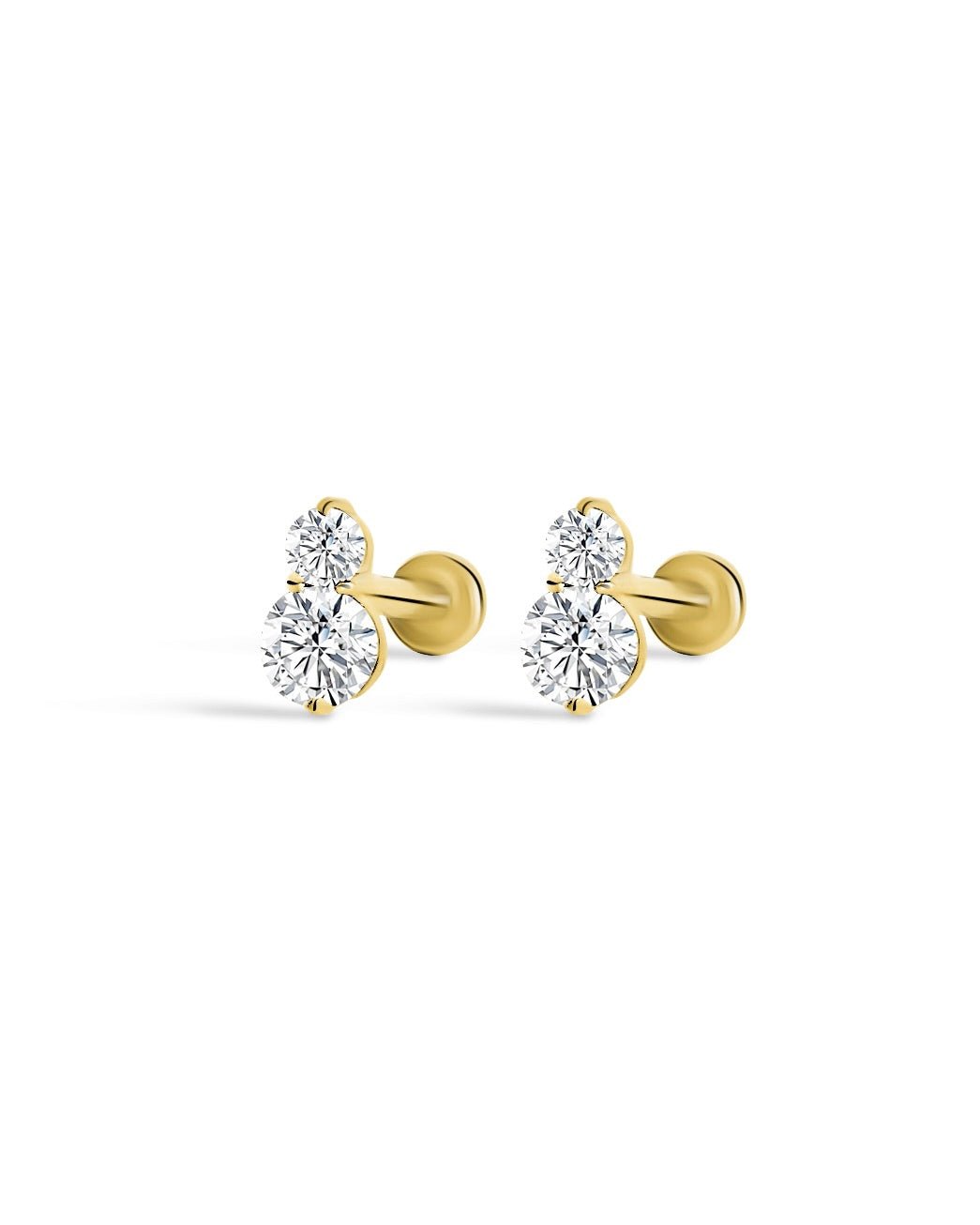 Boucles d’oreilles Double Éclat - Goldybijoux