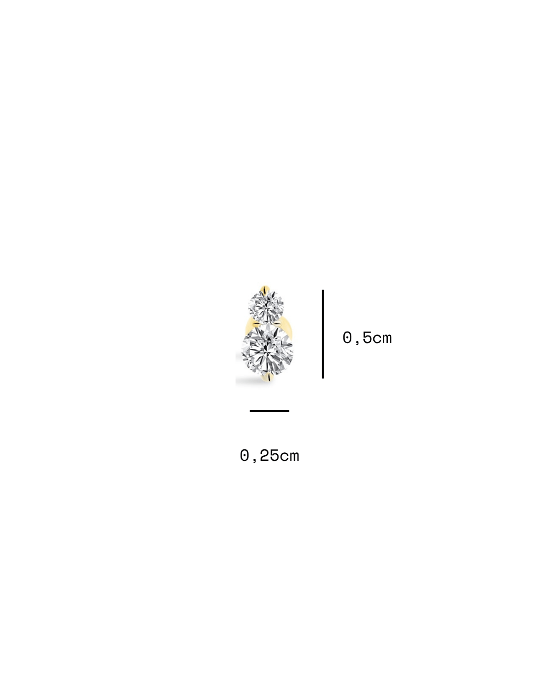 Boucles d’oreilles Double Éclat - Goldybijoux
