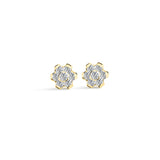 Boucles d’oreilles Fleur Scintillante - Goldybijoux