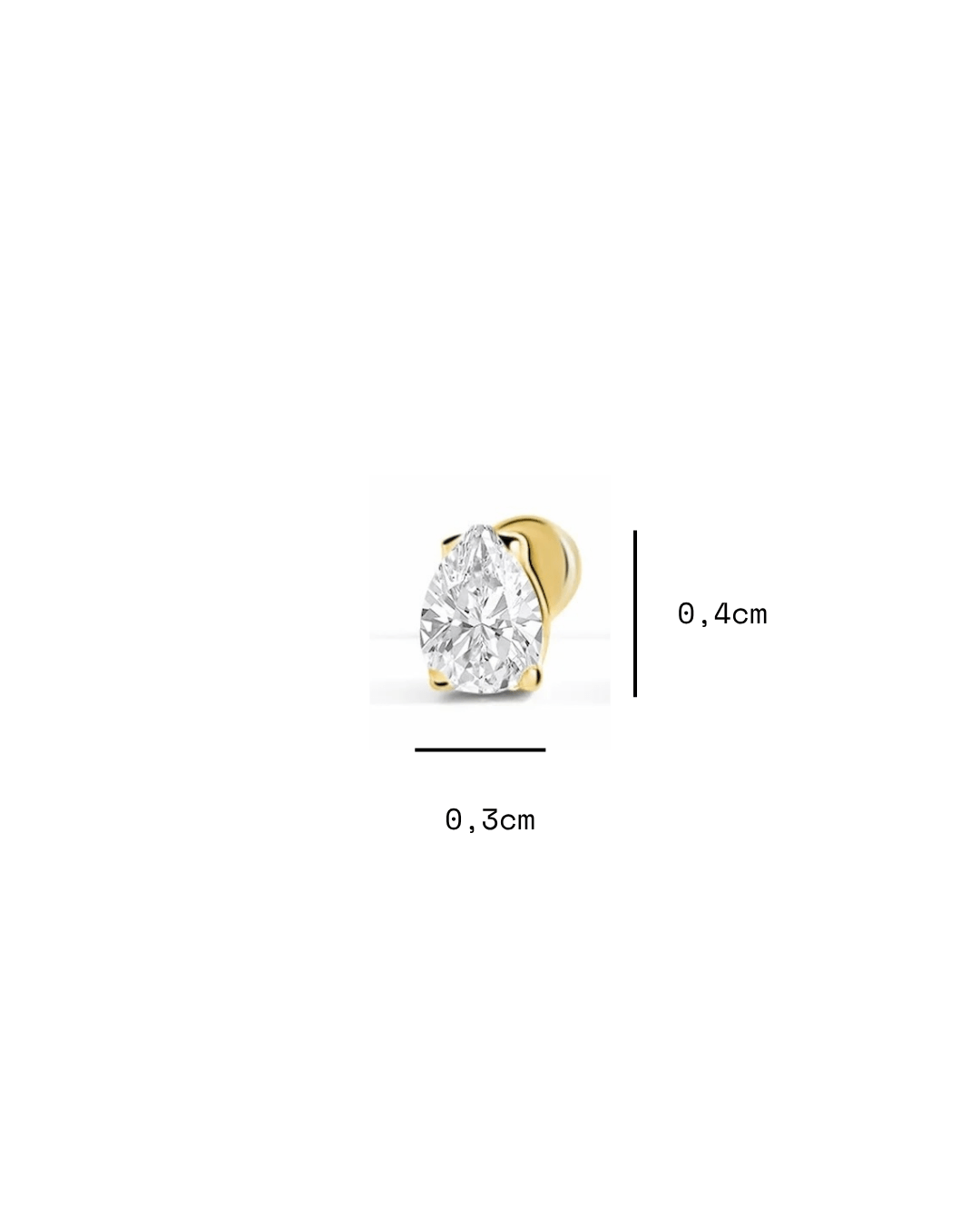 Boucles d’oreilles Goutte de Fée - Goldybijoux