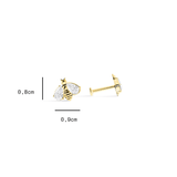 Boucles d’oreilles Miel Doré - Goldybijoux