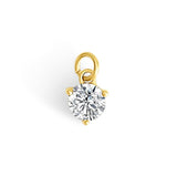 Charm Pierre de naissance – Avril (Zircon clair) - Goldybijoux