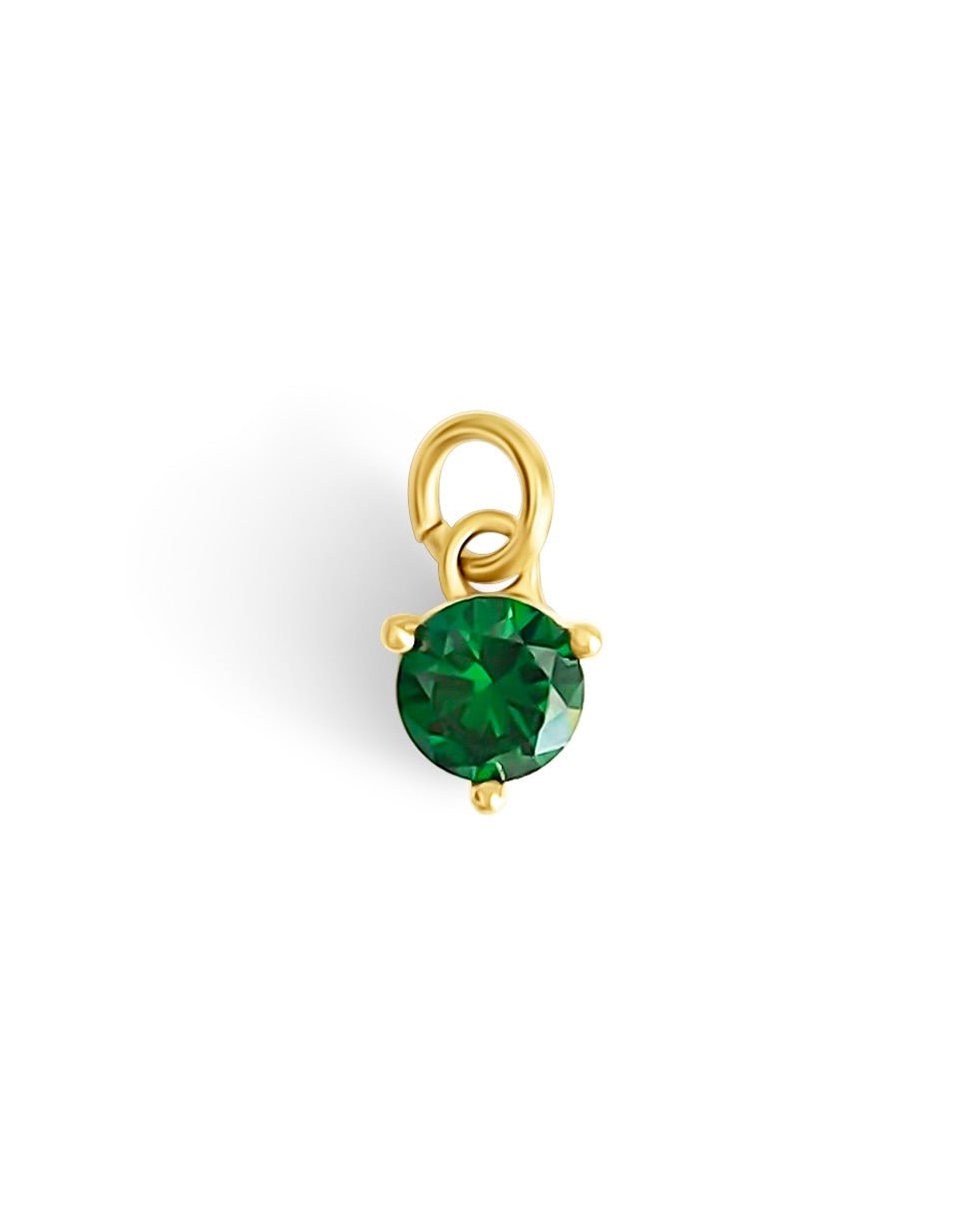 Charm Pierre de naissance – Mai (Émeraude) - Goldybijoux
