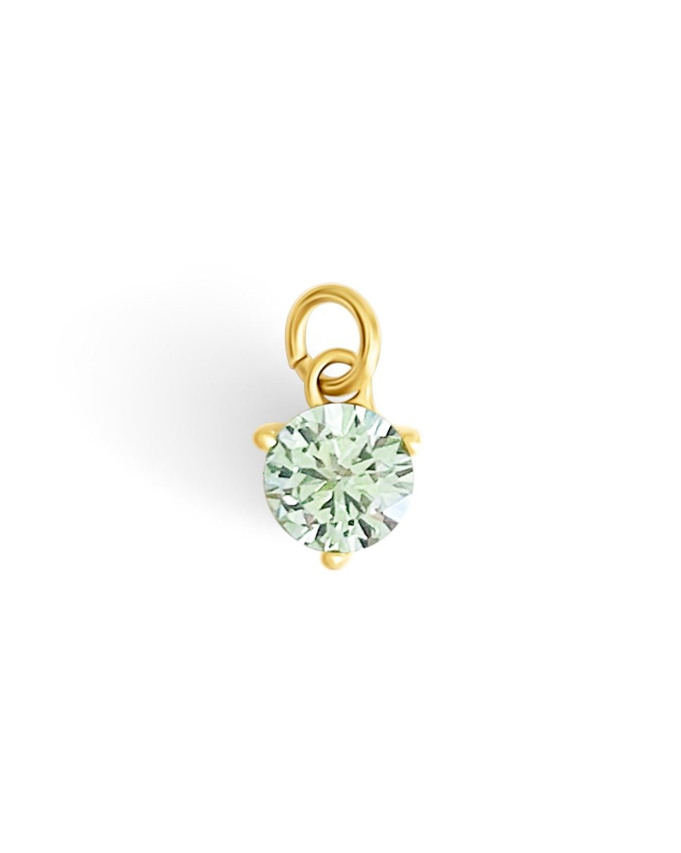 Charm Pierre de naissance – Mars (Aigue - Marine) - Goldybijoux