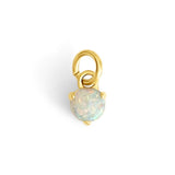 Charm Pierre de naissance – Octobre (Opale) - Goldybijoux