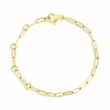 Mini Chaîne Paper Clip – Bracelet Enfant - Goldybijoux
