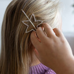 Barrette Étoile Brillante – Accessoire cheveux enfant - Goldybijoux