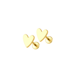 Boucles d'oreilles Coeur - Goldybijoux