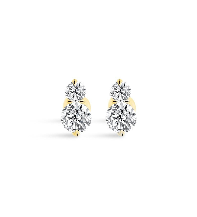 Boucles d’oreilles Double Éclat - Goldybijoux
