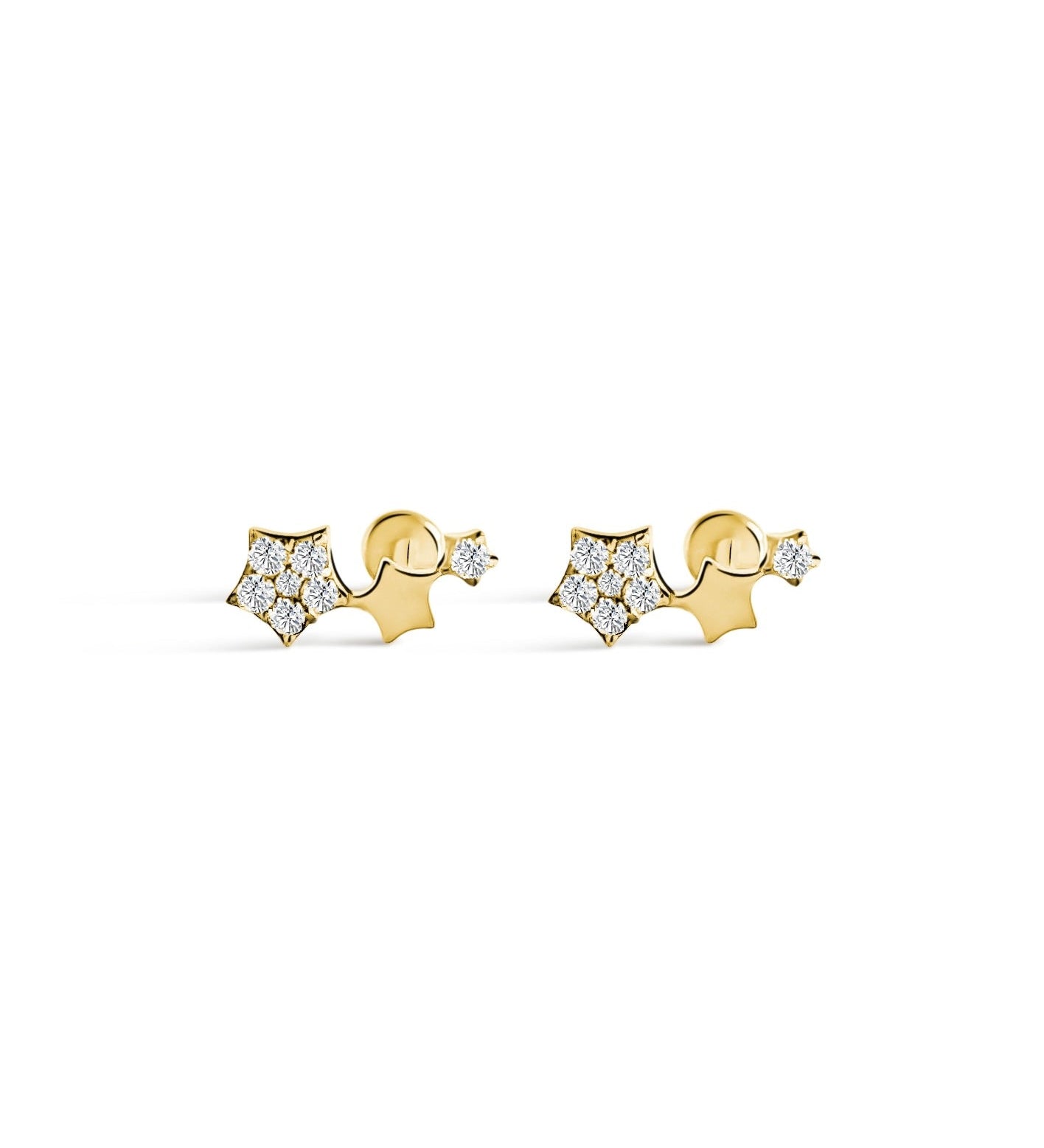 Boucles d’oreilles Étoile Dansante - Goldybijoux