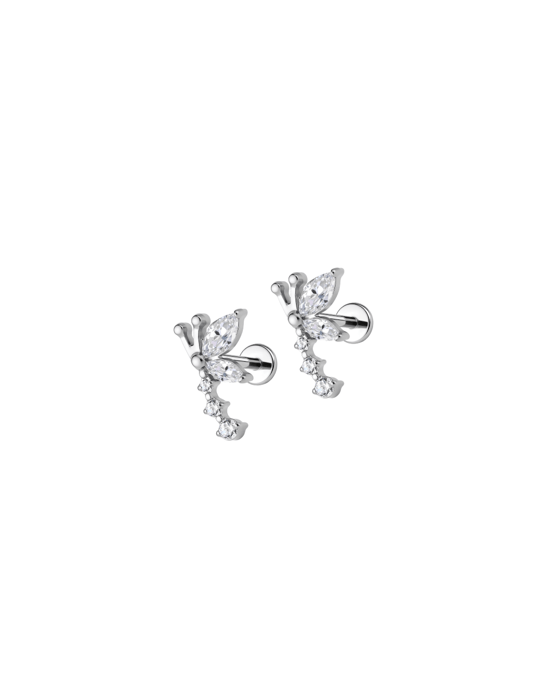 Boucles d'oreilles Libellule Scintillante - Goldybijoux