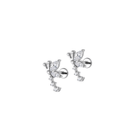 Boucles d'oreilles Libellule Scintillante - Goldybijoux
