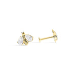 Boucles d’oreilles Miel Doré - Goldybijoux