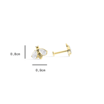 Boucles d’oreilles Miel Doré - Goldybijoux