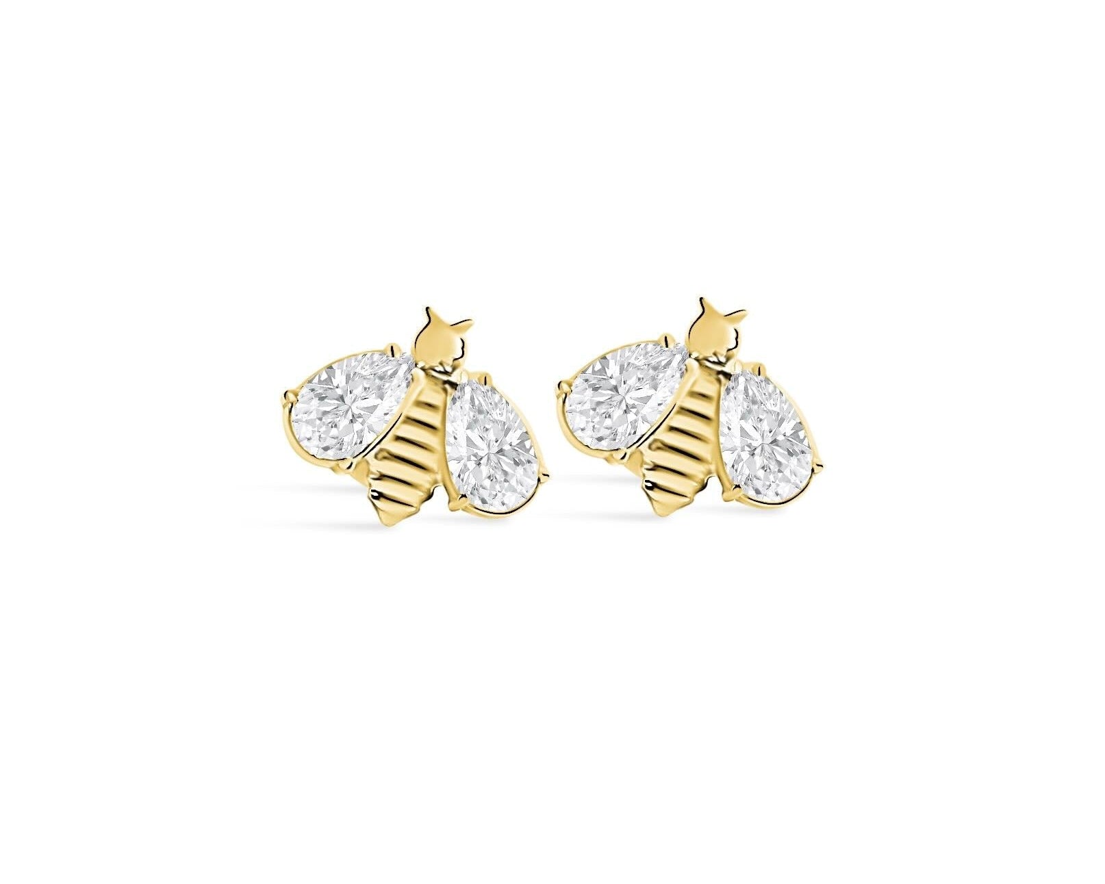 Boucles d’oreilles Miel Doré - Goldybijoux