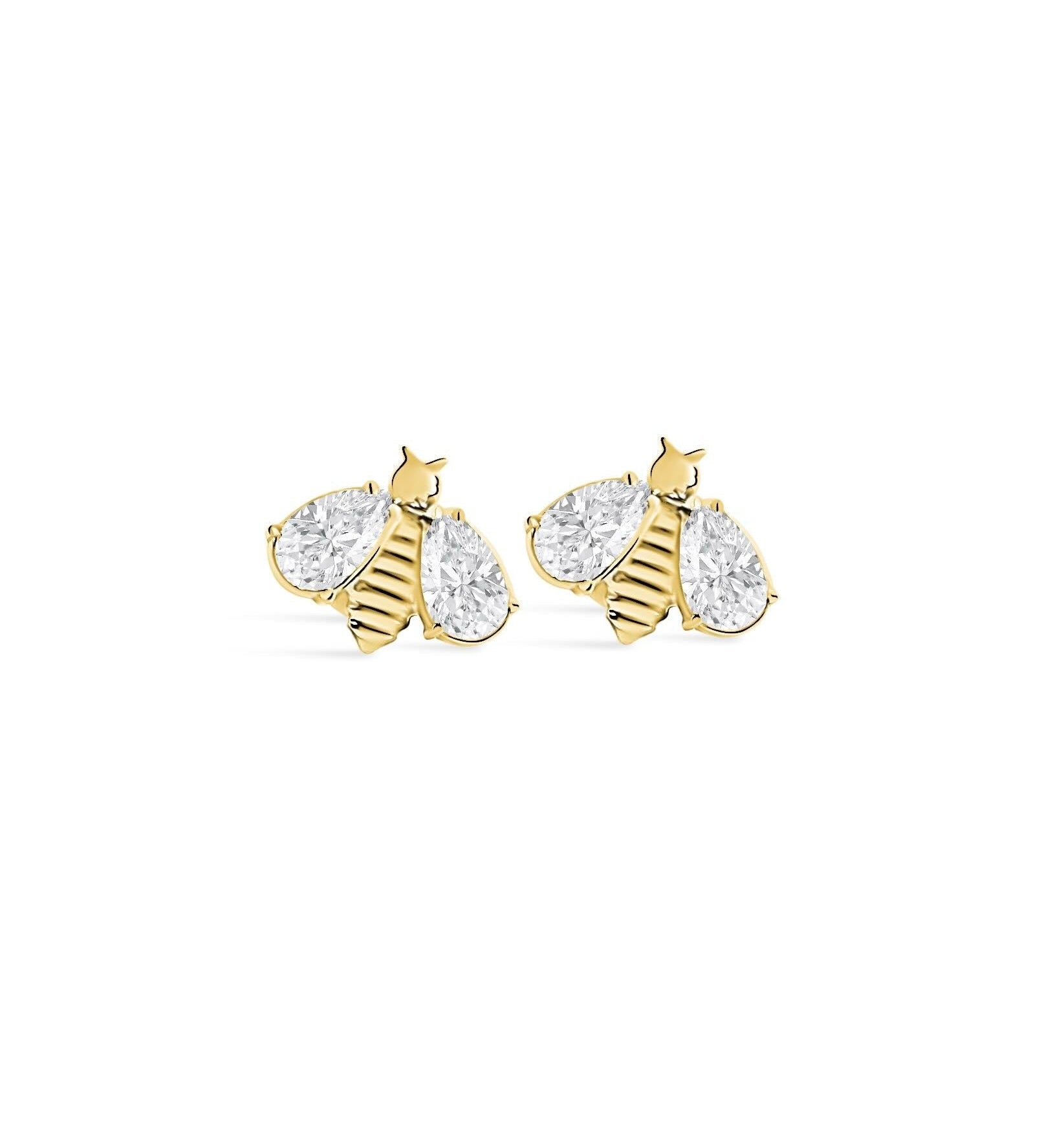Boucles d’oreilles Miel Doré - Goldybijoux