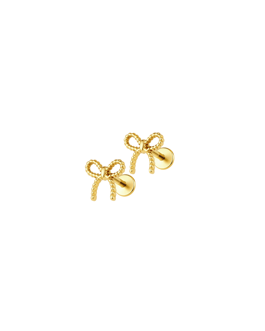 Boucles d'oreilles Petit Ruban - Goldybijoux