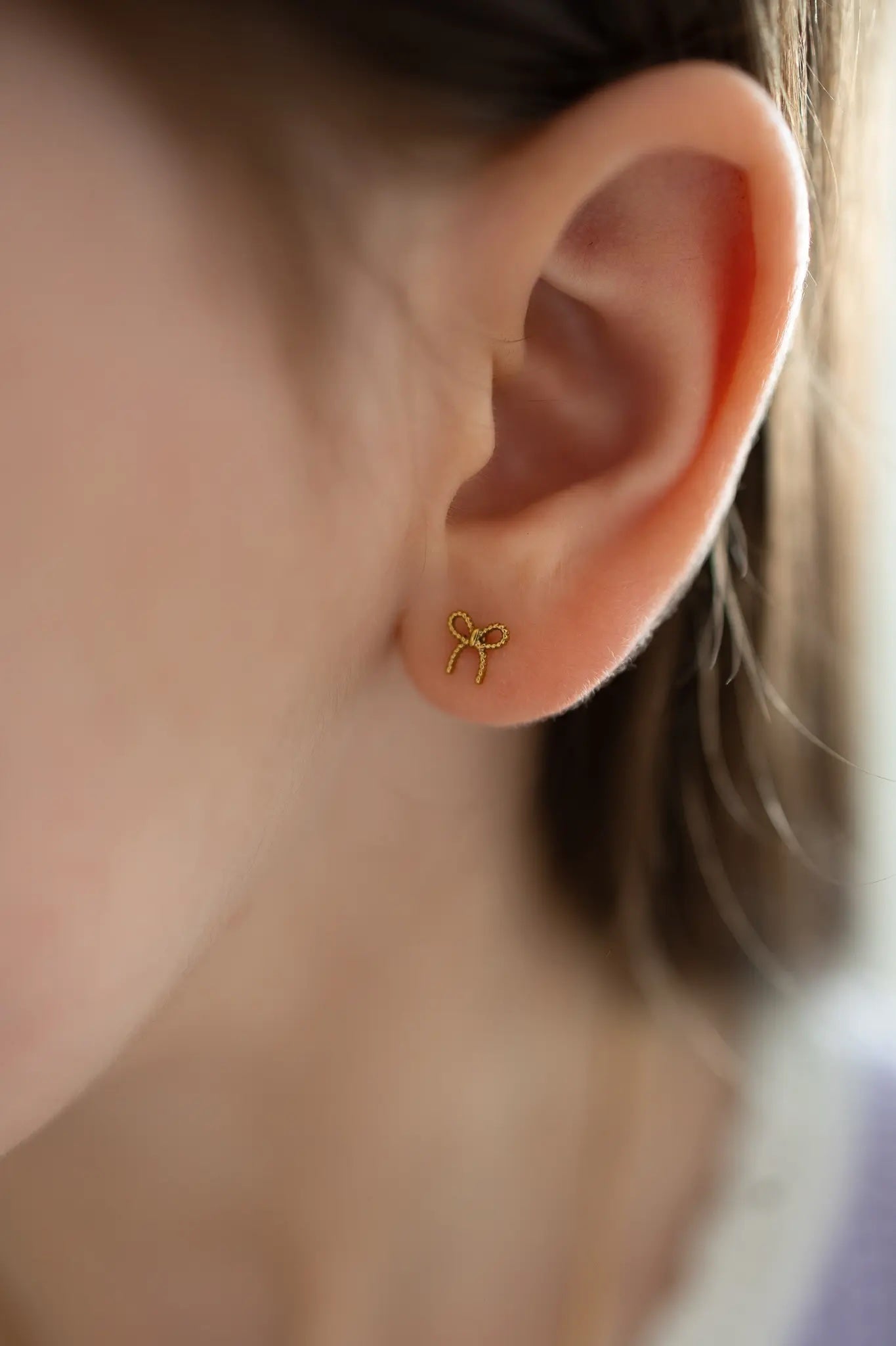 Boucles d'oreilles Petit Ruban - Goldybijoux