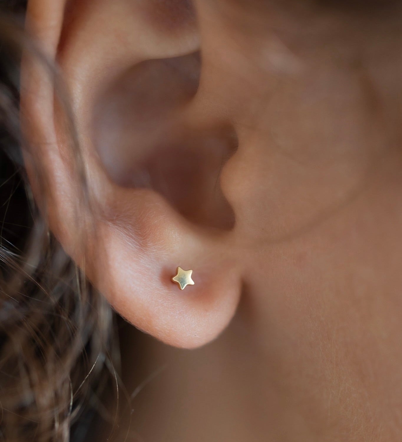 Boucles d’oreilles Petites Étoiles - Goldybijoux