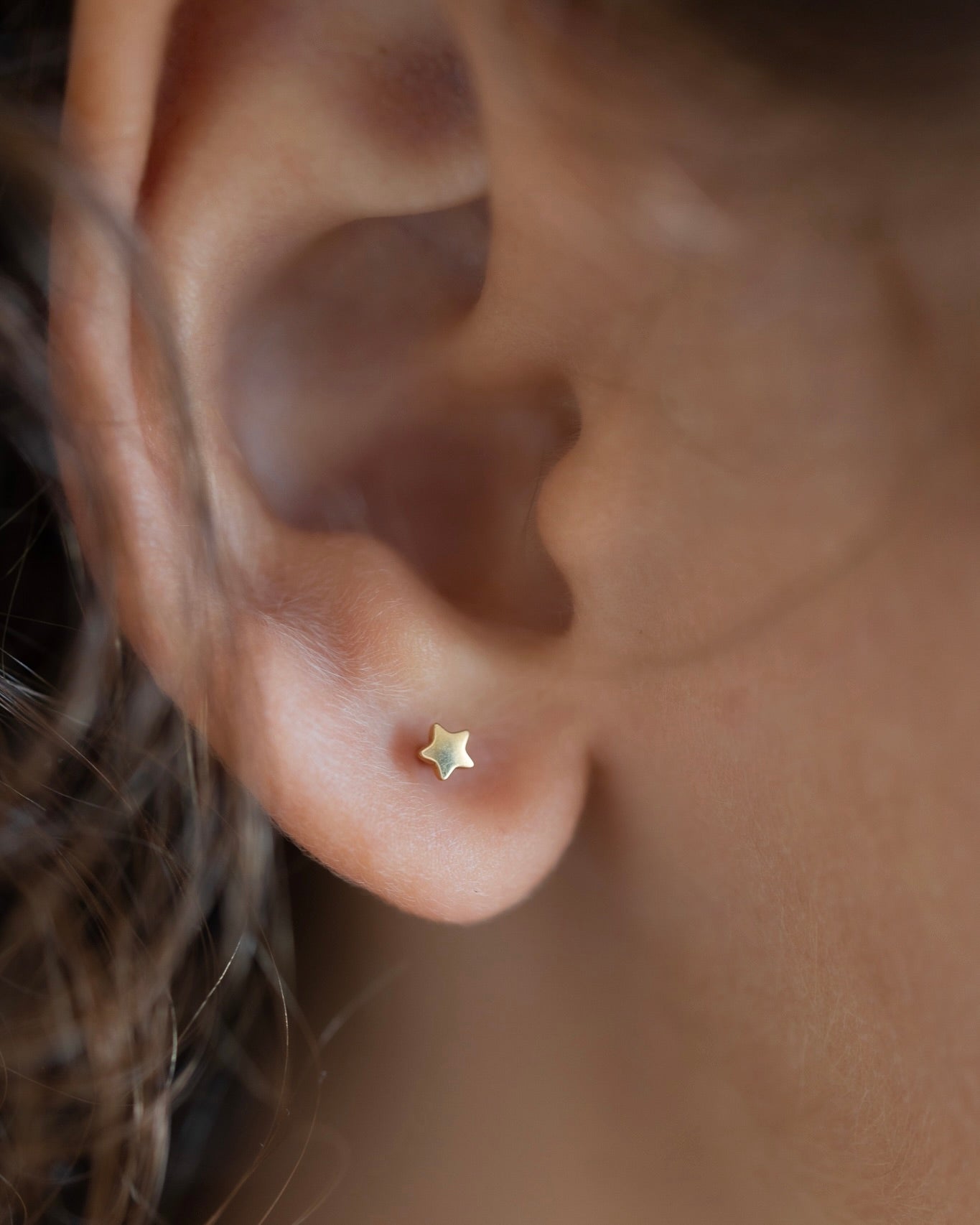 Boucles d’oreilles Petites Étoiles - Goldybijoux