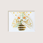 Carte de vœux Bee is for Baby - Goldybijoux