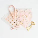 Carte de vœux Key to My Heart Love - Goldybijoux