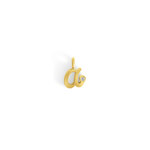 Charm Lettre | Minuscule Cursive - Goldybijoux