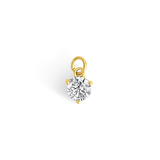Charm Pierre de naissance – Avril (Zircon clair) - Goldybijoux