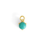 Charm Pierre de naissance – Décembre (Turquoise) - Goldybijoux
