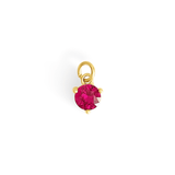 Charm Pierre de naissance – Juillet (Rubis) - Goldybijoux