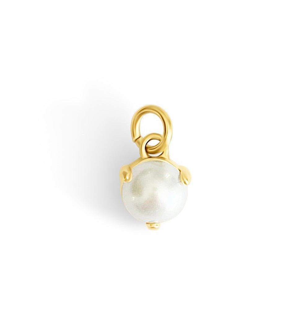 Charm Pierre de naissance – Juin (Perle) - Goldybijoux
