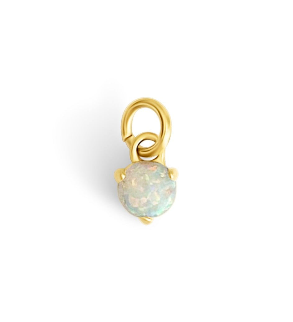 Charm Pierre de naissance – Octobre (Opale) - Goldybijoux