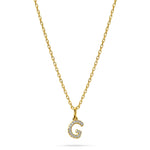 Collier initiale pour enfants - Goldybijoux