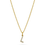 Collier initiale pour enfants - Goldybijoux