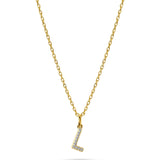 Collier initiale pour enfants - Goldybijoux