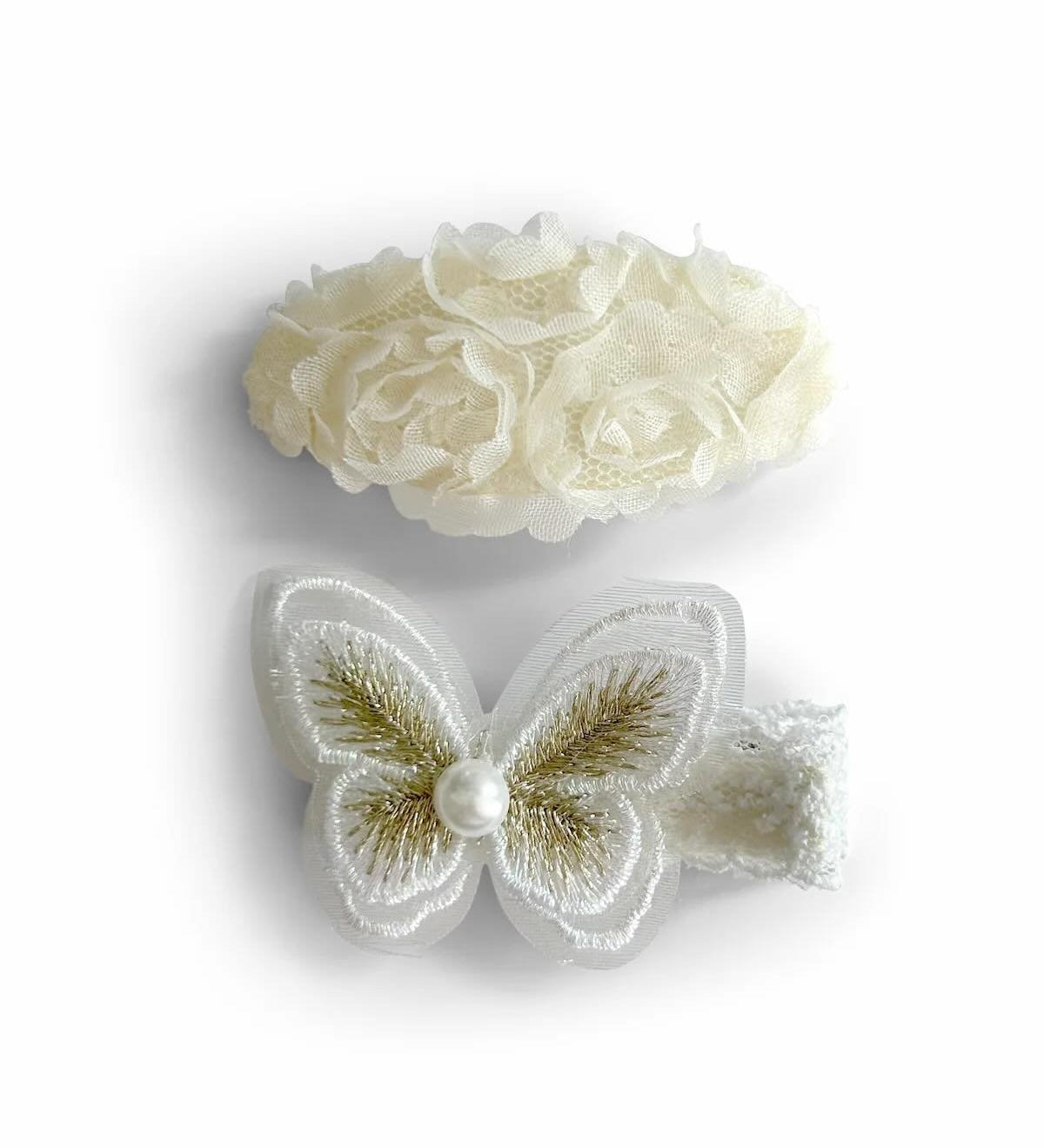 Jardin Enchanté – Set de 2 barrettes - Goldybijoux