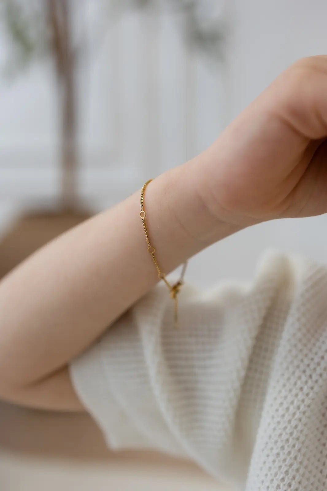 Mini Chaîne Box – Bracelet Enfant - Goldybijoux