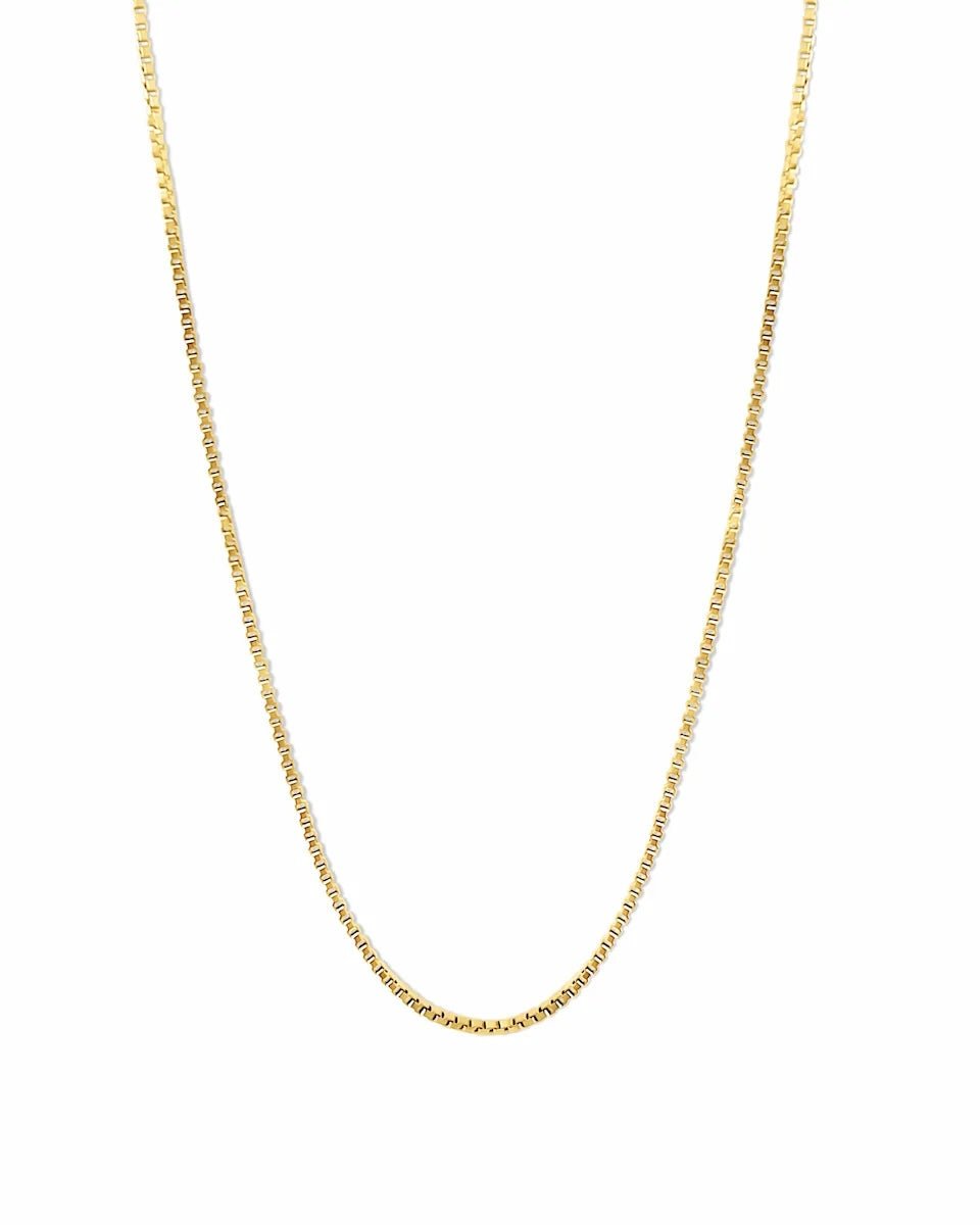 Mini Chaîne Box – Collier Enfant - Goldybijoux