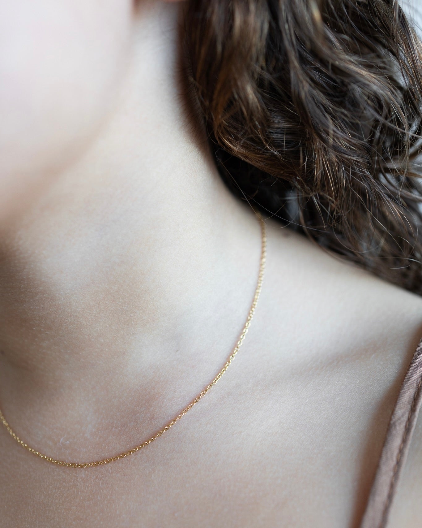 Mini Chaîne O - Shape – Collier Enfant - Goldybijoux