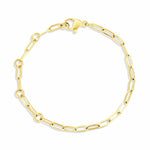 Mini Chaîne Paper Clip – Bracelet Enfant - Goldybijoux