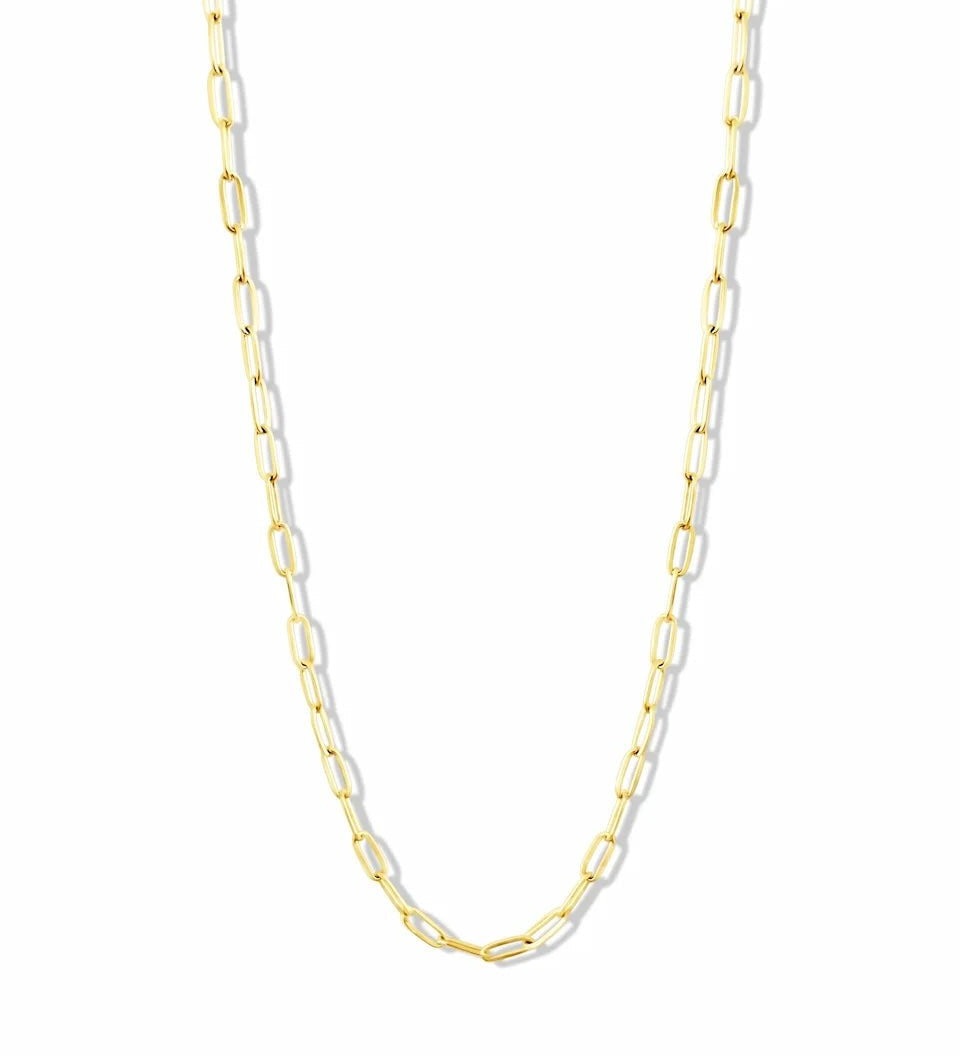 Mini Chaîne Paper Clip – Collier Enfant - Goldybijoux