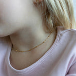 Mini Chaîne Satellite – Collier Enfant - Goldybijoux