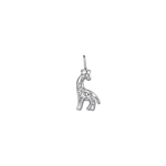 Mini Hoop Charm Girafe - Goldybijoux