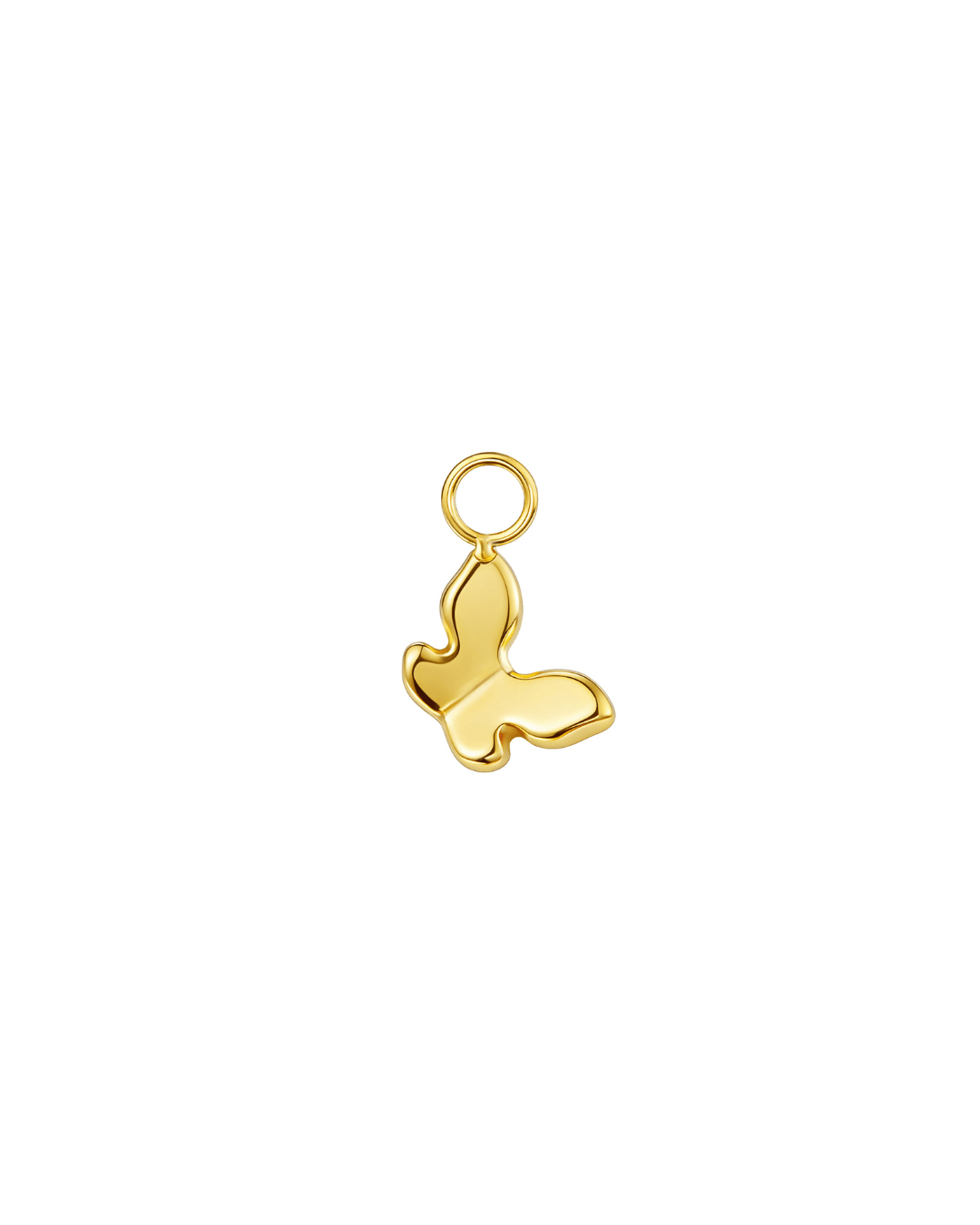 Mini Hoop Charm Papillon - Goldybijoux
