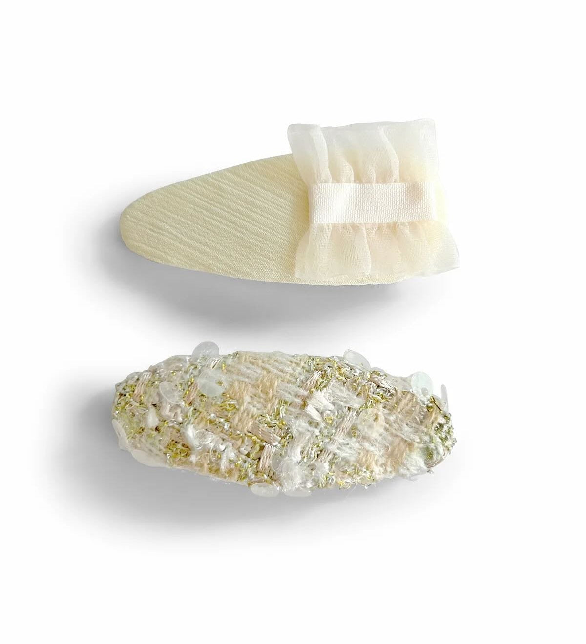 Mini Mademoiselle – Set de 2 barrettes - Goldybijoux