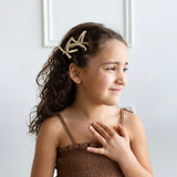 Petits Rubans Dorés – Set de 2 barrettes - Goldybijoux