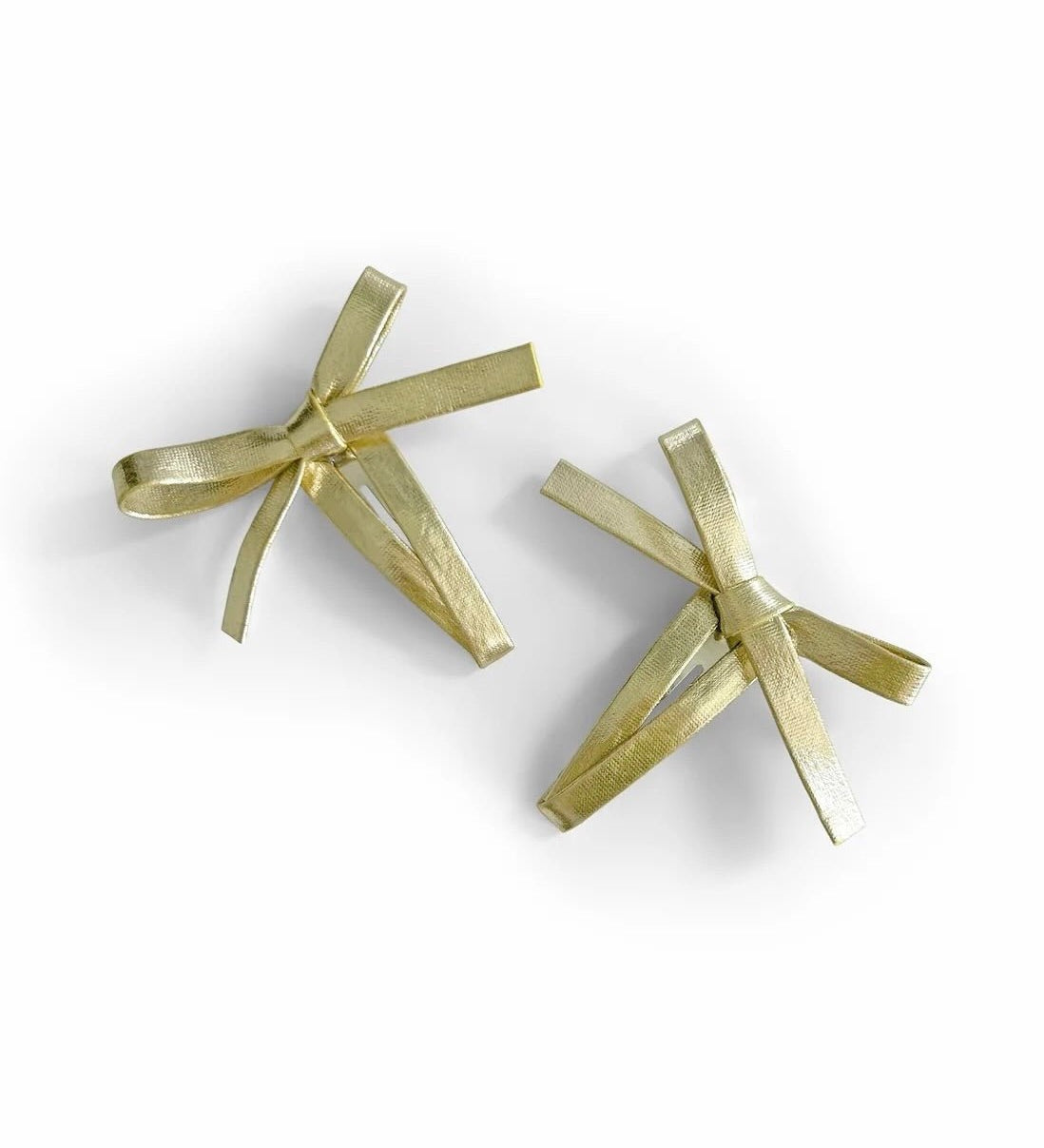 Petits Rubans Dorés – Set de 2 barrettes - Goldybijoux
